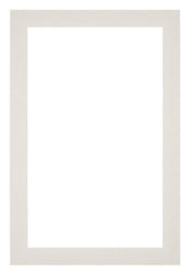 Passe-Partout Photo Frame Size 40x60 cm - Photo Size 35x55 cm - Light Gray