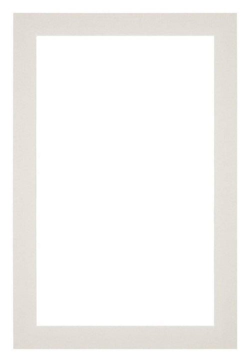 Passe-Partout Photo Frame Size 40x60 cm - Photo Size 35x55 cm - Light Gray