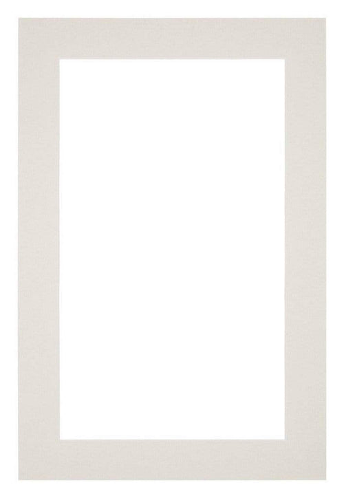 Passe-Partout Photo Frame Size 20x30 cm - Photo Size 15x20 cm - Light Gray