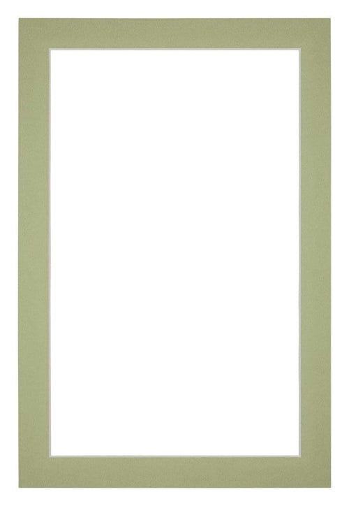 Passe-Partout Photo Frame Size 60x90 cm - Photo Size 55x85 cm - Mint green