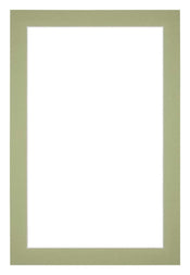 Passe-Partout Photo Frame Size 40x60 cm - Photo Size 35x55 cm - Mint green