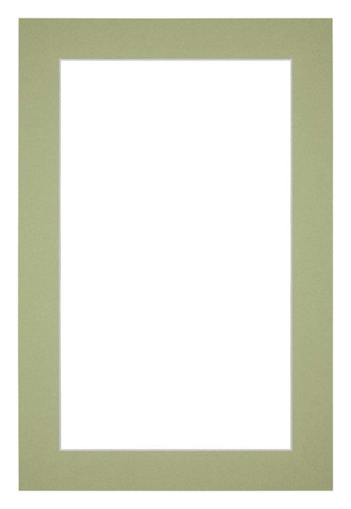 Passe-Partout Photo Frame Size 20x30 cm - Photo Size 15x20 cm - Mint green