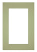 Passe-Partout Photo Frame Size 62x93 cm - Photo Size 50x80 cm - Mint green