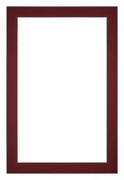 Passe-Partout Photo Frame Size 40x60 cm - Photo Size 35x55 cm - Wine Red