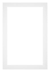 Passe-Partout Photo Frame Size 40x60 cm - Photo Size 35x55 cm - White