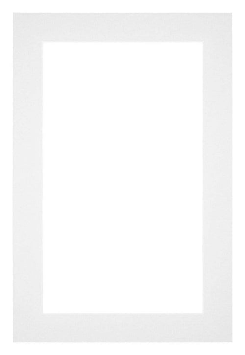 Passe-Partout Photo Frame Size 20x30 cm - Photo Size 15x20 cm - White