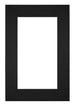 Passe-Partout Photo Frame Size 62x93 cm - Photo Size 50x80 cm - Black