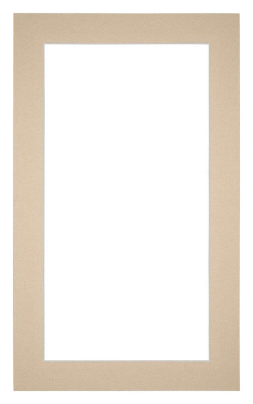 Passe-Partout Photo Frame Size 30x50 cm - Photo Size 20x30 cm - Beige