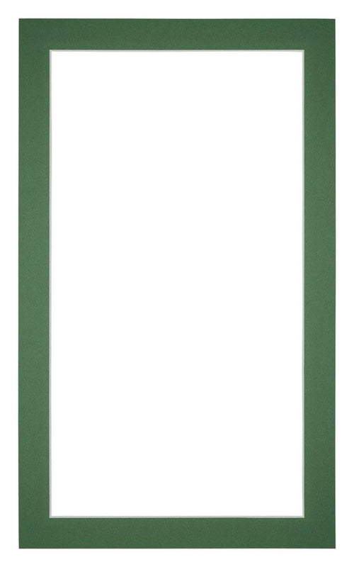 Passe-Partout Photo Frame Size 30x50 cm - Photo Size 25x45 cm - Green Forest