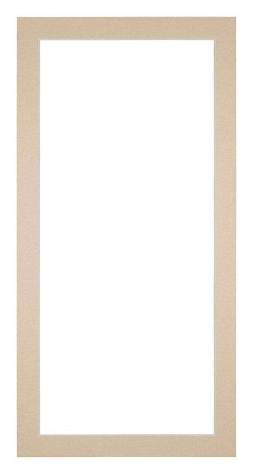 Passe-Partout Photo Frame Size 20x40 cm - Photo Size 15x20 cm - Beige