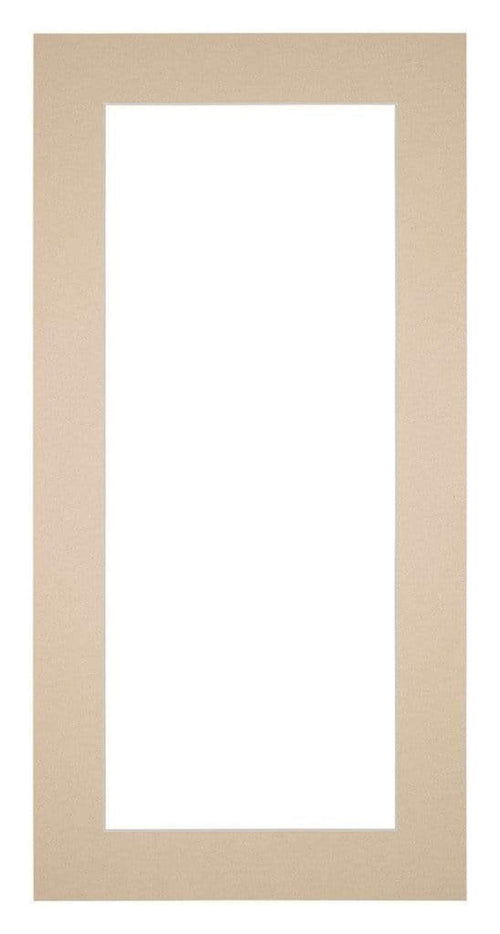 Passe-Partout Photo Frame Size 40x80 cm - Photo Size 30x70 cm - Beige