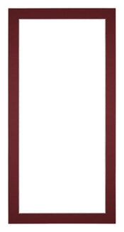 Passe-Partout Photo Frame Size 20x40 cm - Photo Size 15x20 cm - Wine Red