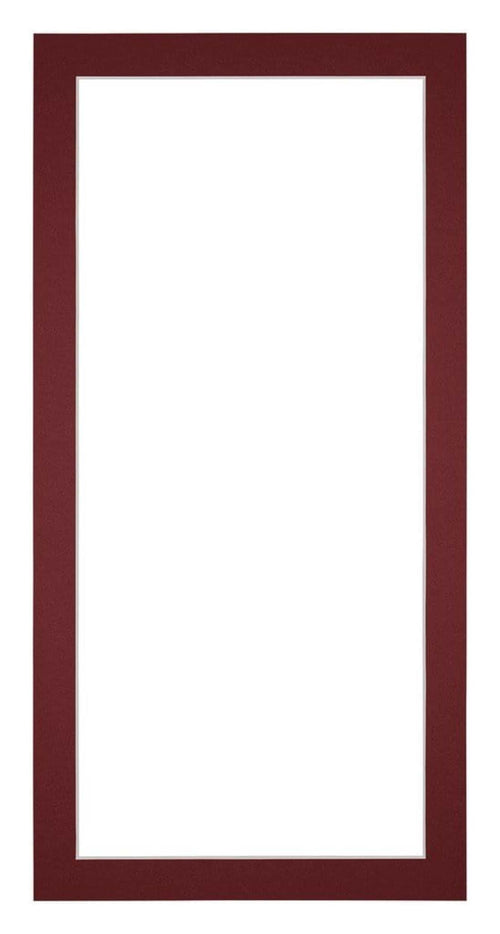 Passe-Partout Photo Frame Size 20x40 cm - Photo Size 15x20 cm - Wine Red