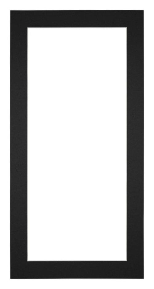 Passe-Partout Photo Frame Size 20x40 cm - Photo Size 13x18 cm - Black