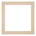 Passe-Partout Photo Frame Size 20x20 cm - Photo Size 13x13 cm - Beige