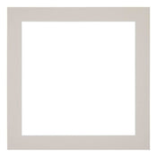 Passe-Partout Photo Frame Size 20x20 cm - Photo Size 13x13 cm - Gray Granite