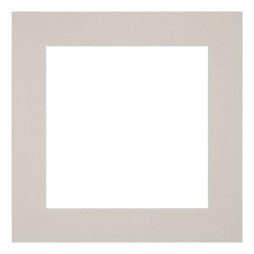 Passe-Partout Photo Frame Size 70x70 cm - Photo Size 55x55 cm - Gray Granite