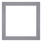 Passe-Partout Photo Frame Size 20x20 cm - Photo Size 13x13 cm - Gray