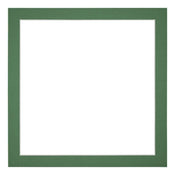 Passe-Partout Photo Frame Size 25x25 cm - Photo Size 20x20 cm - Green Forest