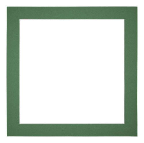 Passe-Partout Photo Frame Size 20x20 cm - Photo Size 13x13 cm - Green Forest