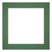 Passe-Partout Photo Frame Size 45x45 cm - Photo Size 35x35 cm - Green Forest