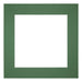 Passe-Partout Photo Frame Size 50x50 cm - Photo Size 30x30 cm - Green Forest