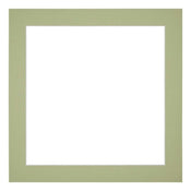 Passe-Partout Photo Frame Size 20x20 cm - Photo Size 13x13 cm - Mint green