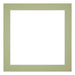 Passe-Partout Photo Frame Size 20x20 cm - Photo Size 13x13 cm - Mint green