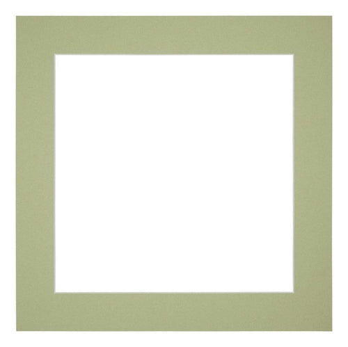 Passe-Partout Photo Frame Size 60x60 cm - Photo Size 50x50 cm - Mint green