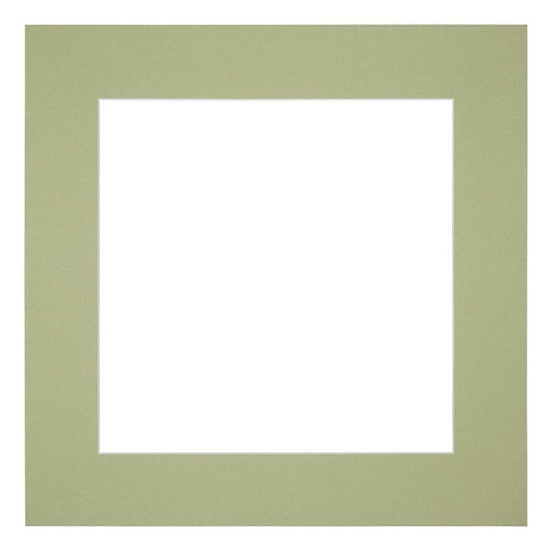 Passe-Partout Photo Frame Size 45x45 cm - Photo Size 30x30 cm - Mint green