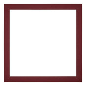 Passe-Partout Photo Frame Size 45x45 cm - Photo Size 40x40 cm - Wine Red