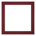 Passe-Partout Photo Frame Size 20x20 cm - Photo Size 13x13 cm - Wine Red