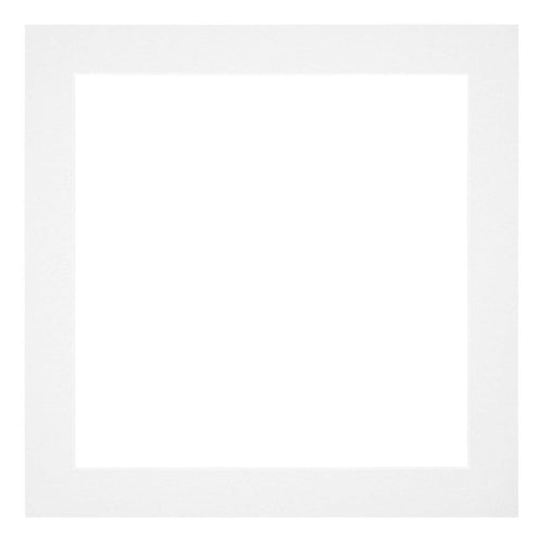 Passe-Partout Photo Frame Size 20x20 cm - Photo Size 13x13 cm - White