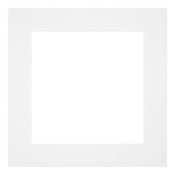 Passe-Partout Photo Frame Size 50x50 cm - Photo Size 30x30 cm - White