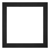 Passe-Partout Photo Frame Size 20x20 cm - Photo Size 13x13 cm - Black