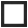 Passe-Partout Photo Frame Size 40x40 cm - Photo Size 30x30 cm - Black