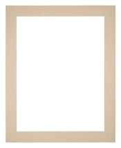 Passe-Partout Photo Frame Size 24x32 cm - Photo Size 18x24 cm - Beige