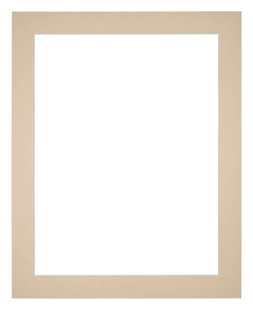 Passe-Partout Photo Frame Size 28x35 cm - Photo Size 20x25 cm - Beige