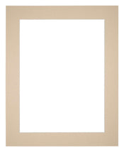 Passe-Partout Photo Frame Size 56x71 cm - Photo Size 40x60 cm - Beige