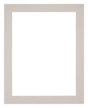 Passe-Partout Photo Frame Size 24x32 cm - Photo Size 18x24 cm - Gray Granite