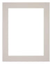 Passe-Partout Photo Frame Size 40x55 cm - Photo Size 30x45 cm - Gray Granite