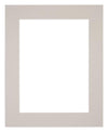 Passe-Partout Photo Frame Size 25x30 cm - Photo Size 13x18 cm - Gray Granite