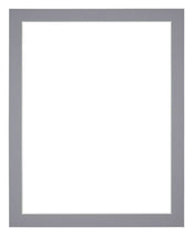 Passe-Partout Photo Frame Size 20x25 cm - Photo Size 15x20 cm - Gray