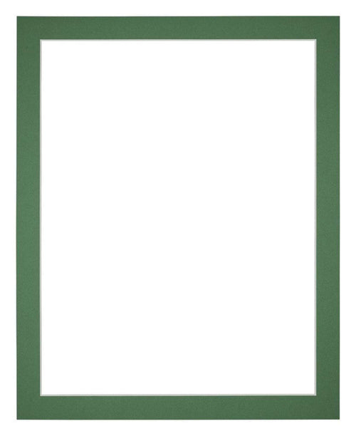 Passe-Partout Photo Frame Size 55x65 cm - Photo Size 50x60 cm - Green Forest