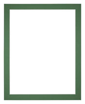 Passe-Partout Photo Frame Size 40x55 cm - Photo Size 35x50 cm - Green Forest