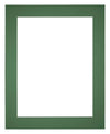 Passe-Partout Photo Frame Size 50x75 cm - Photo Size 40x55 cm - Green Forest