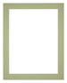 Passe-Partout Photo Frame Size 20x25 cm - Photo Size 9x13 cm - Mint green