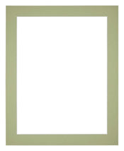 Passe-Partout Photo Frame Size 28x35 cm - Photo Size 20x25 cm - Mint green