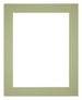 Passe-Partout Photo Frame Size 40x50 cm - Photo Size 30x40 cm - Mint green