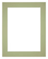 Passe-Partout Photo Frame Size 50x75 cm - Photo Size 40x55 cm - Mint green